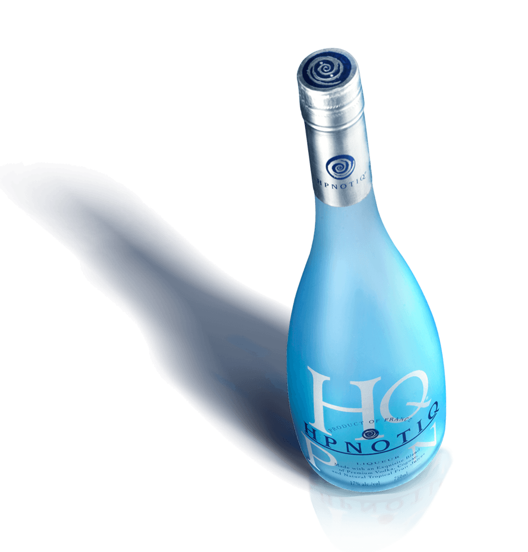 Botella de Hpnotiq
